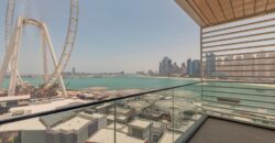 Bluewaters | Building 8 | 3BR+ Maid | Unfurnished | Dubai Eye view