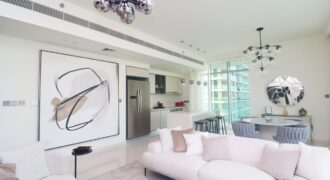 Beach Front | 3BR + Maid Apartment | Fully Furnished | Skyline & Sea views